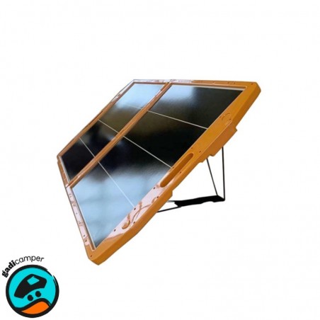 Placa solar plegable portátil 300W 12V (150W+150W) + regulador 20A